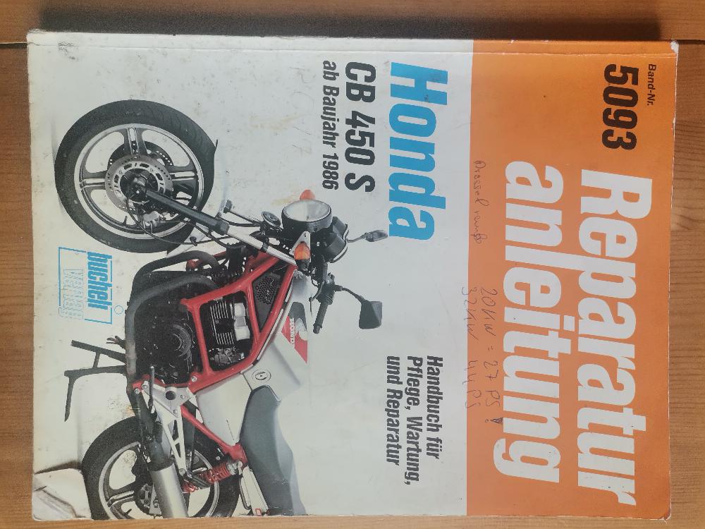 Motorrad verkaufen Honda CB 450s Ankauf
